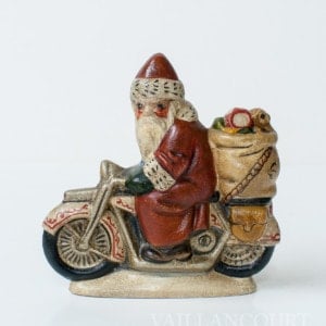 Santa on a Motorcycle