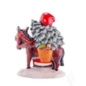 Santa with Christmas Donkey