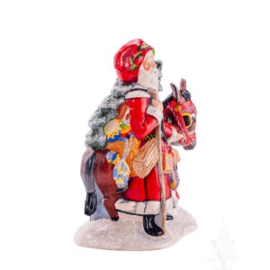 Santa with Christmas Donkey