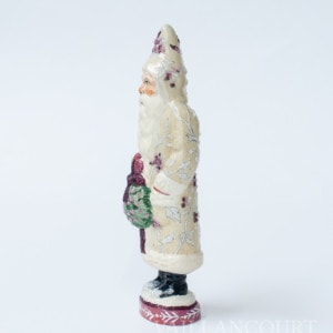 Santa with Peony Coat