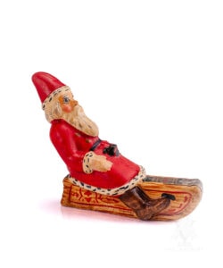 Santa on Snow King Sled