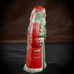 Santa with Angel Holding Sack