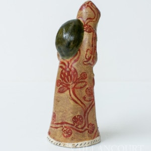 Hunched Father Christmas with Brocade Coat, Ltd.