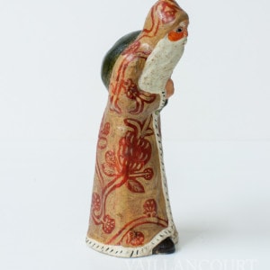 Hunched Father Christmas with Brocade Coat, Ltd.