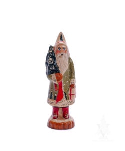 Miniature Father Christmas with Tree