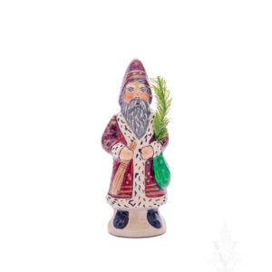 Miniature Father Christmas with Switches & Tree