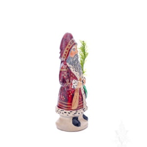 Miniature Father Christmas with Switches & Tree