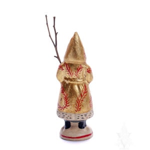 Miniature Gold Leaf Belsnickel