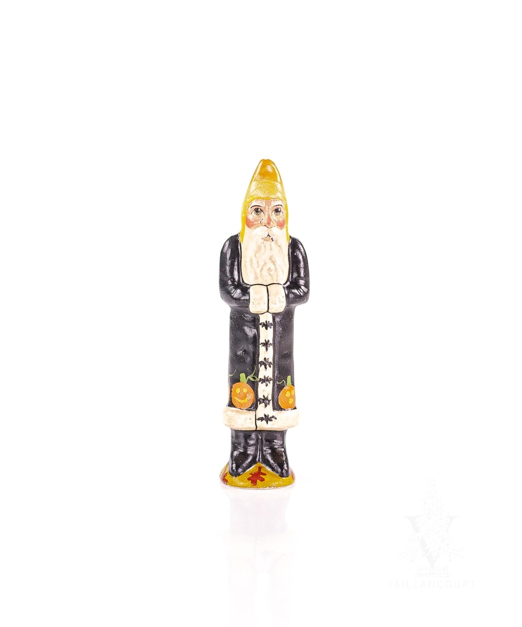 Mini Halloween Father Christmas with Pumpkins on Coat