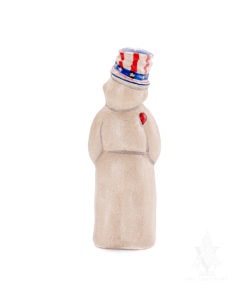 Uncle Sam Snowman