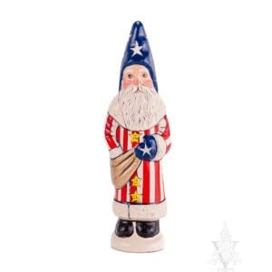 patriotic santa