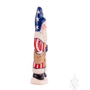 patriotic santa