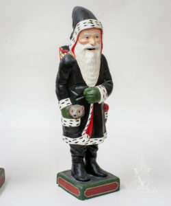 Robb Santa in Black Coat