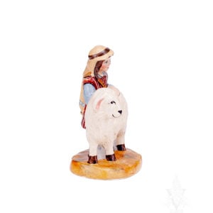 Shepherd Girl and Lamb