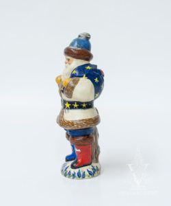 Blue Bonnet Texas Santa