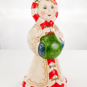 Large Snowlady with Muff