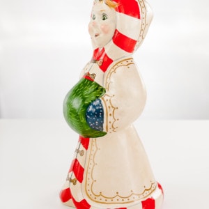 Large Snowlady with Muff