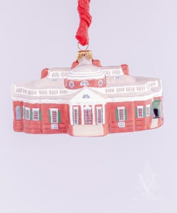Monticello Glass Ornament
