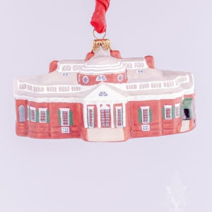 Monticello Glass Ornament