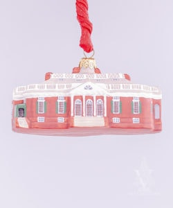 Monticello Glass Ornament
