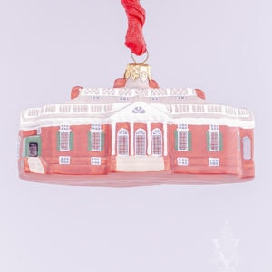 Monticello Glass Ornament