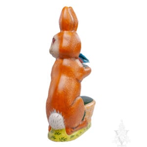 Rabbit Holding Nest with Bird & Ornament