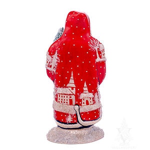 Small Red Village Father Christmas