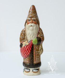 Brown Gingerbread Santa