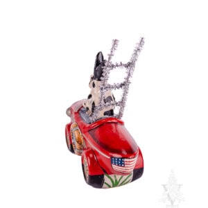 Parade Rabbit Driving Firetruck