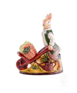 Colonial Rabbit with Wheelbarrow