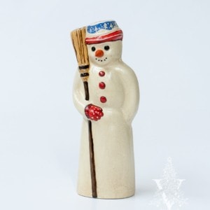 Snowman with Blue Band