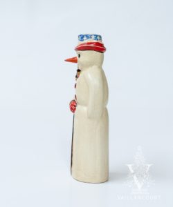 Snowman with Blue Band