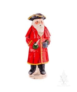 Colonial Santa with Mug & Pipe