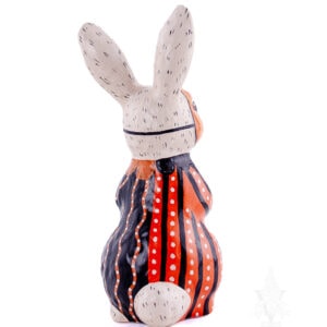 Jack O'Lantern Bunny with Bear Bag