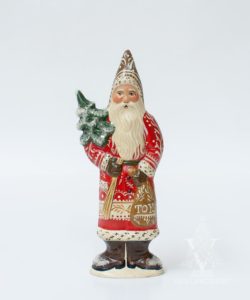 Gingerbread Santa with Tree