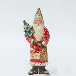 Gingerbread Santa with Tree