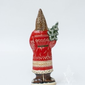 Gingerbread Santa with Tree