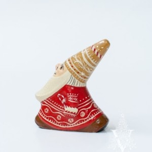 Contemporary Gingerbread Santa