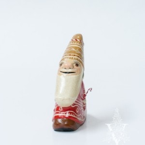 Contemporary Gingerbread Santa