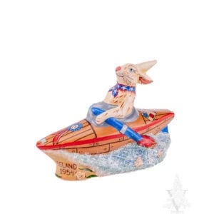 Parade Rabbit in Kayak