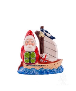 Nantucket Ship with Santa