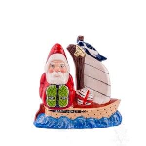 Nantucket Ship with Santa