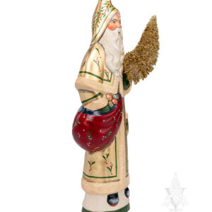 Santa in Gold Coat