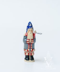 Tiny Patriotic Santa
