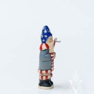 Tiny Patriotic Santa