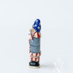 Tiny Patriotic Santa