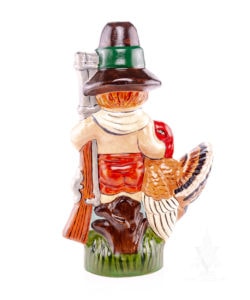 Pilgrim Boy with Turkey