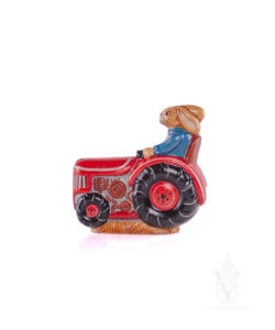 Rabbit Driving Red Tractor