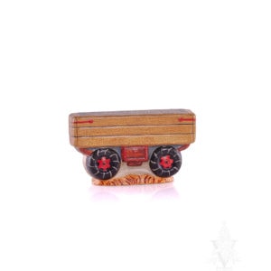 Tan Hay Wagon