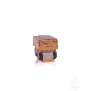 Tan Hay Wagon